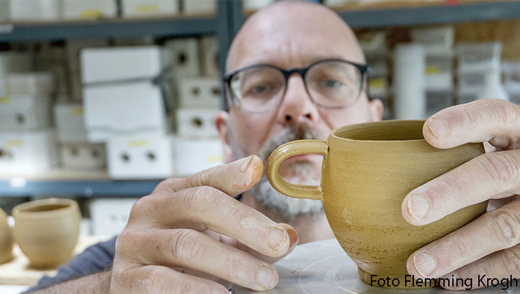 Foredrag Koppen og Keramikeren, krediteret fotografen